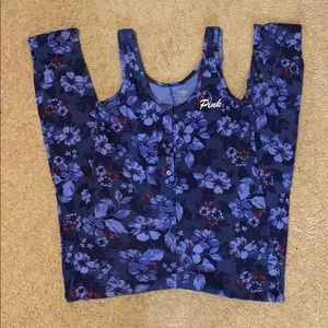 VS Pink sleeveless onesie